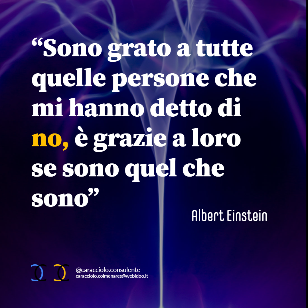 Frase Albert Einstein - Caracciolo Coaching digital